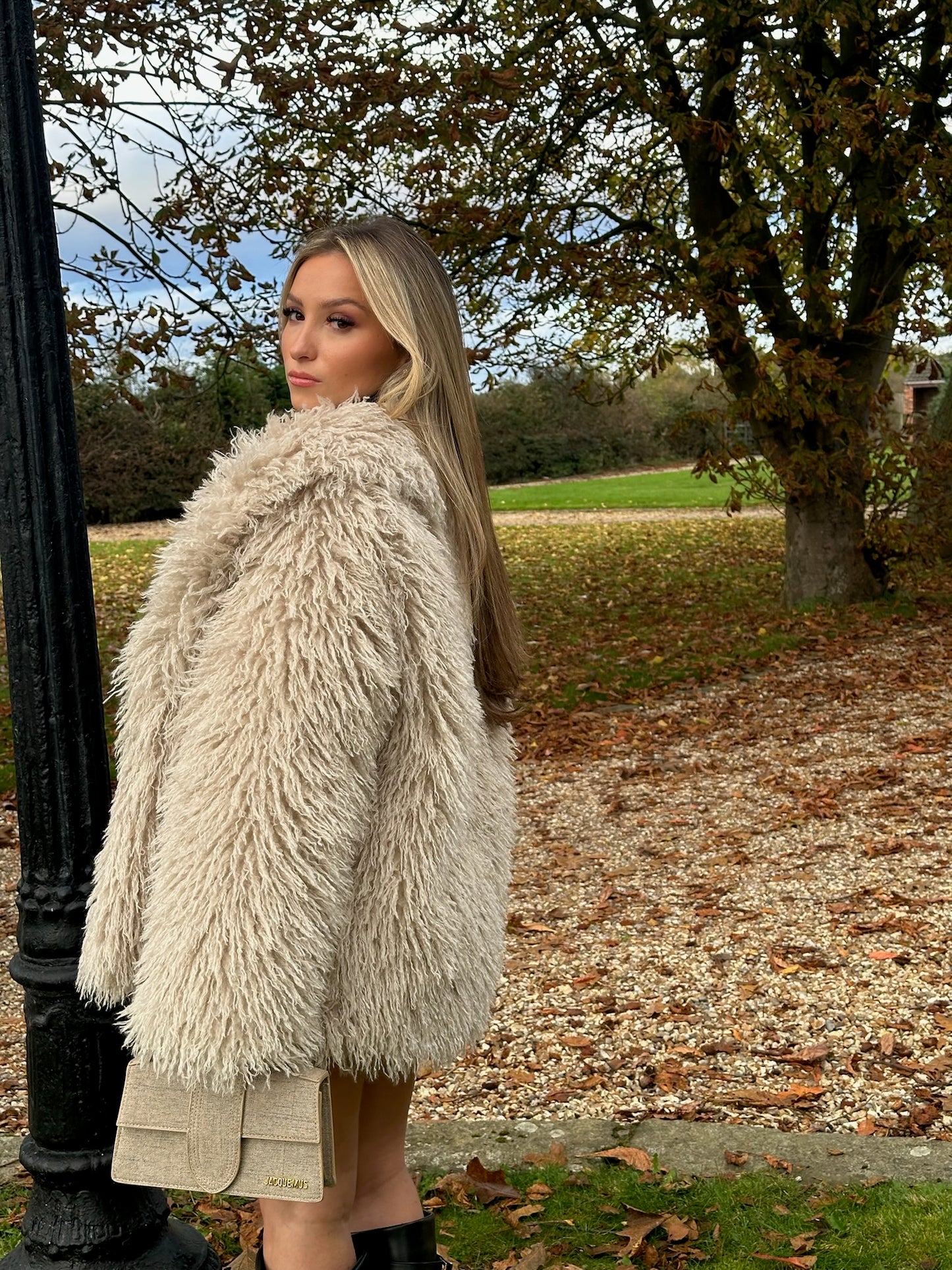 “Bailey” Faux Fur Mongolian Coat